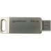 Pamięć USB GoodRam Srebrzysty 64 GB