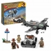 Igra Gradnje Lego  Indiana Jones 77012 Continuation by fighting plane