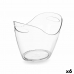 Sceau à Glace Transparent Plastique 8 L (6 Unités)