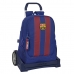 Mochila Escolar com Rodas F.C. Barcelona Vermelho Azul Marinho 32 x 44 x 16 cm