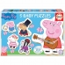 5 palapelin setti   Peppa Pig Baby          