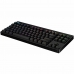 Clavier pour jeu Logitech Pro Gaming Noir Espagnol Qwerty QWERTY Anglais EEUU