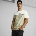 T-Shirt Puma Ess Block X Tape Beige Herren