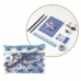 Set de Papelaria Stitch Azul (12 pcs)