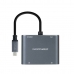 USB C to HDMI Adapter NANOCABLE 10.16.4305 4K Ultra HD Grey 15 cm