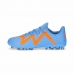 Kinder Voetbalschoenen Puma Future Play Mg Glimmer Blauw Mannen