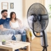 Pēdu ventilators-miglotājs ar tālvadības pulti InnovaGoods Melns 2,8 L 90 W (Atjaunots C)