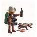 Playset Playmobil Special Plus: Researcher with Alligator 71168 9 Piezas