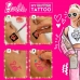 Tijdelijke Tattoos Barbie My Glitter Tattoo Purpurine 20 Onderdelen