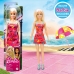 Strandlekesett Barbie 8 Deler 18 x 16 x 18 cm