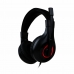 Gaming headset med mikrofon Nacon SWITCHHEADSETV1 Sort