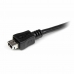 Câble Micro USB Startech UUSBMUSBMF6          Micro USB A Micro USB B Noir