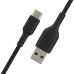 Cabo USB A para USB C Belkin CAB002BT1MBK Preto 1 m