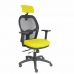 Krzesło Biurowe z Zagłówkiem P&C B3DRPCR Żółty
