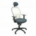 Biroja krēsls ar galvas atbalstu Jorquera P&C ALI600C Pelēks Tumši pelēks