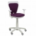 Chaise de Bureau Salinas P&C LB760RF Jeunes Blanc Violet