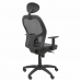 Office Chair with Headrest Jorquera similpiel P&C SNSPNEC Black