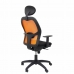 Καρέκλα γραφείου με κεφαλάρι Jorquera P&C ALI840C Μαύρο