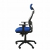 Cadeira de escritório com apoio para a cabeça Jorquera  P&C ALI229C Azul