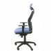 Bürostuhl mit Kopfstütze Jorquera P&C ALI261C Blau