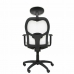Kancelářská židle s opěrkou hlavky Jorquera P&C BALI40C Šedý Světle šedá