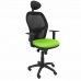 Καρέκλα γραφείου με κεφαλάρι Jorquera P&C BALI22C Πράσινο Φιστικί