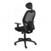 Cadeira de escritório com apoio para a cabeça Jorquera  P&C I840CTK Preto