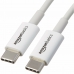 Kabelis USB C Amazon Basics Balts (Atjaunots A+)