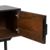 Mueble de TV ABNER Marrón Negro Hierro Madera de mango 140 x 40 x 50 cm