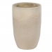 Vaso Crema Ceramica 52 x 52 x 80 cm (2 Unità)