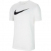 Kortærmet T-shirt til Mænd DF PARK20 SS TOP CW6936 Nike 100 Hvid