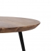 Set of 3 tables Black Natural 50 x 50 x 45 cm