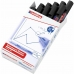 Whiteboard-marker Edding 360 Herlaadbaar Zwart (10 Stuks)