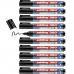 Whiteboard-marker Edding 360 Herlaadbaar Zwart (10 Stuks)