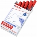 Whiteboard marker Edding 360 Rechargeable Red (10 Units)