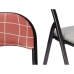 подплатен къмпинг стол Hand Made Кафяв Черен Сив PVC Метал 43 x 46 x 78 cm (6 броя)