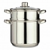 Damper med panne Glass 6 L (2 enheter)