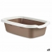 Kattlåda Vit Beige Plast 38 x 16 x 58,5 cm (11 Antal)