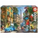 Puzzle Educa The old streets of Paris 19284 4000 Piese
