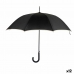 Parasol Czarny Krem Metal Włókno 95 x 95 x 86 cm (12 Sztuk)