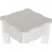 Jeu de 2 tables DKD Home Decor Blanc Marron Clair 30 x 30 x 76,5 cm