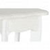 Jeu de 2 tables DKD Home Decor Blanc Marron Clair 30 x 30 x 76,5 cm