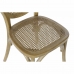 Esszimmerstuhl DKD Home Decor Rattan Ulmenholz 45 x 42 x 92 cm