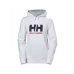 Hættetrøje til Kvinde HH LOGO  Helly Hansen  33978 001  Hvid