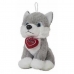 Bamse Husky Hjerte 28 cm