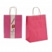 Set tassen Papier Roze 11 x 36 x 21 cm (12 Stuks)