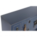 Mobiliário Auxiliar DKD Home Decor Azul Dourado Abeto Madeira MDF 95 x 24 x 79 cm