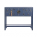 Mobiliário Auxiliar DKD Home Decor Azul Dourado Abeto Madeira MDF 95 x 24 x 79 cm