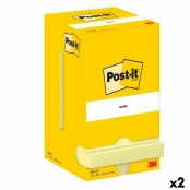 Block Notes Post-it 76 x 76 mm Multicolore 100 fogli (12 Unità)