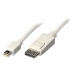 Adaptér Mini DisplayPort na DisplayPort LINDY Bílý